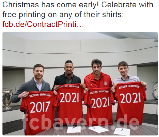 Четыре игрока «Баварии» продлили контракты с клубом