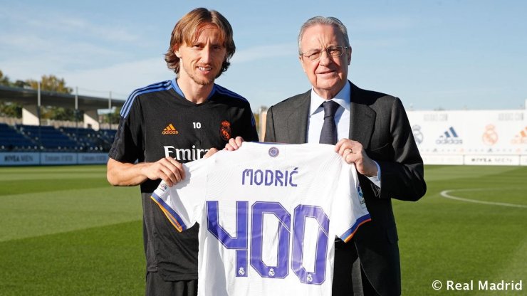 Модрич: «Очень горжусь тем, что провёл 400 матчей за „Реал“»