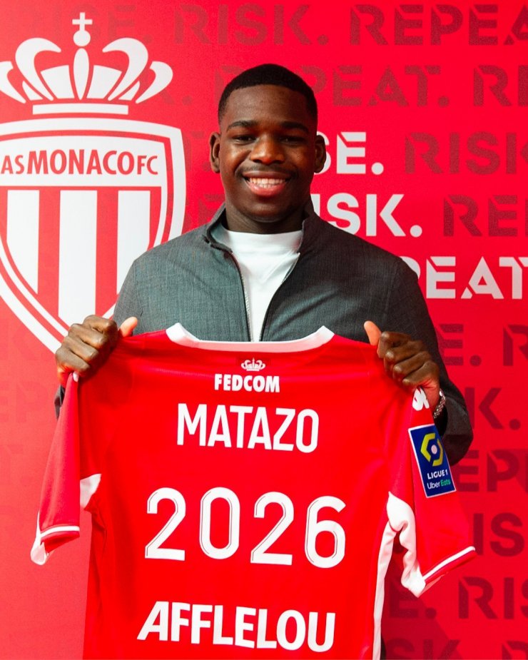 «Монако» объявил о продлении контракта с полузащитником Матазо