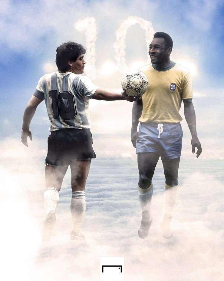 «Сыграем в футбол на небесах». Пеле оставил послание Марадоне в 2020 году