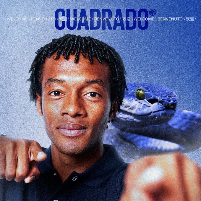 Куадрадо перешёл в «Интер» в качестве свободного агента