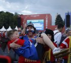Шумно и мощно: как Россия праздновала победу над испанцами