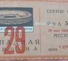 Билет на футбол. Загадочный матч в Лужниках перед ЧМ-66. Часть 5: срок действия билетов от недели до 4 месяцев.