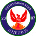 Логотип футбольный клуб Днепр-75 (Днепропетровск)