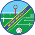Логотип футбольный клуб Эскот Юнайтед