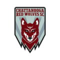 Логотип футбольный клуб Чаттануга Ред Вулвз