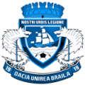 Логотип футбольный клуб Дачия Униря Браила