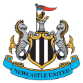 Логотип футбольный клуб Ньюкасл (до 19)